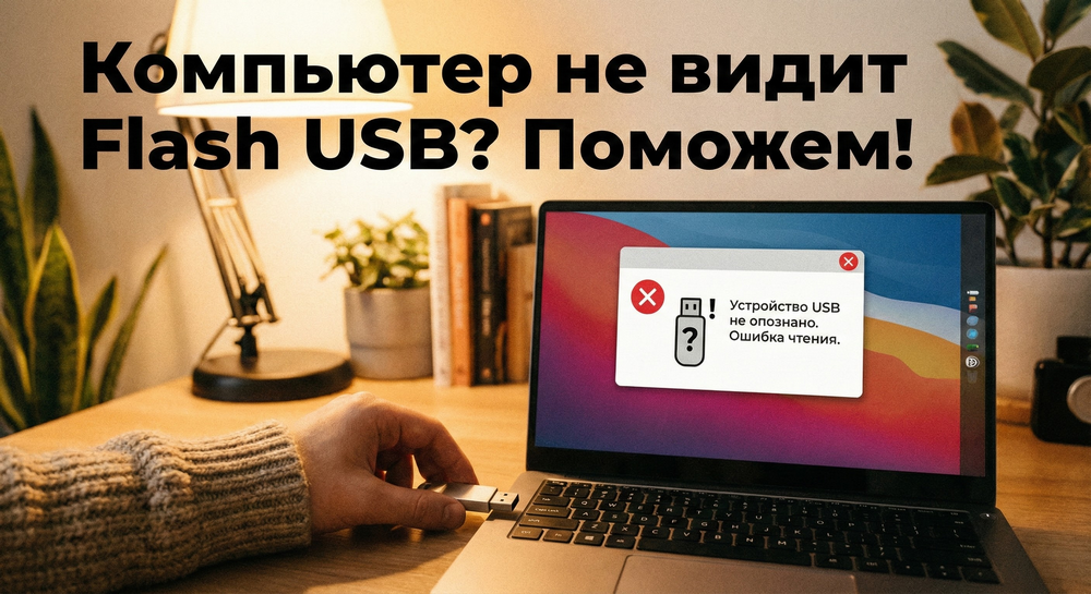 Комп не видит флешку через usb: Полный гайд по диагностике