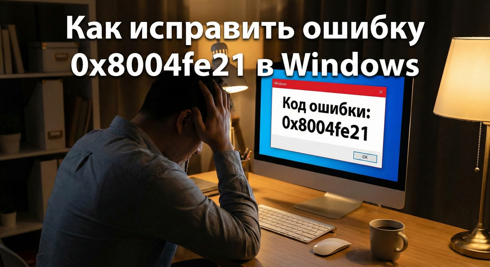 0x8004fe21 ошибка на Виндовс: Почему слетает активация и как это исправить