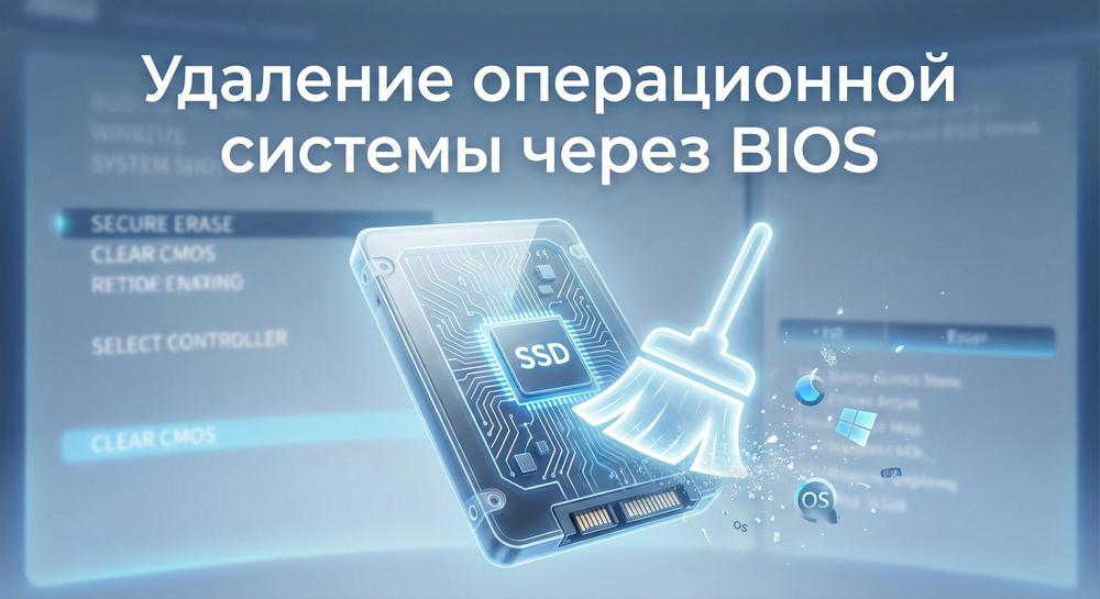 Как снести винду через биос: Полное руководство по удалению системы