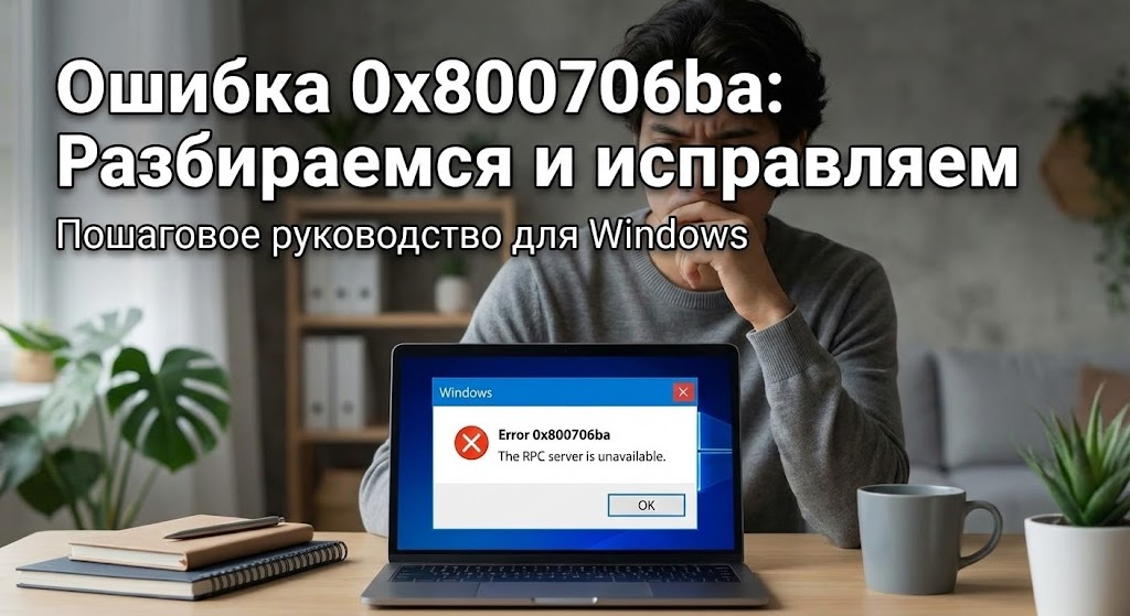 Сервер rpc недоступен с ошибкой 0x800706ba: Полный гайд по решению