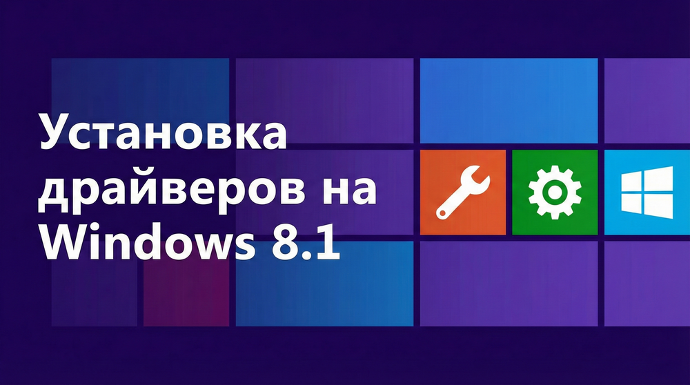 Установить драйвера на Виндовс 8 и 8.1: полный гайд
