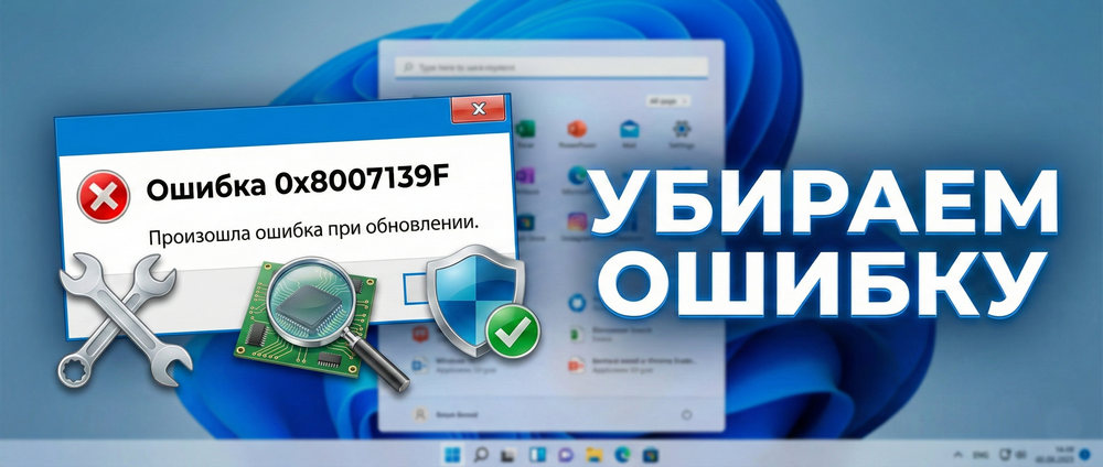 Код ошибки 0x8007139F: Почему возникает и как его победить