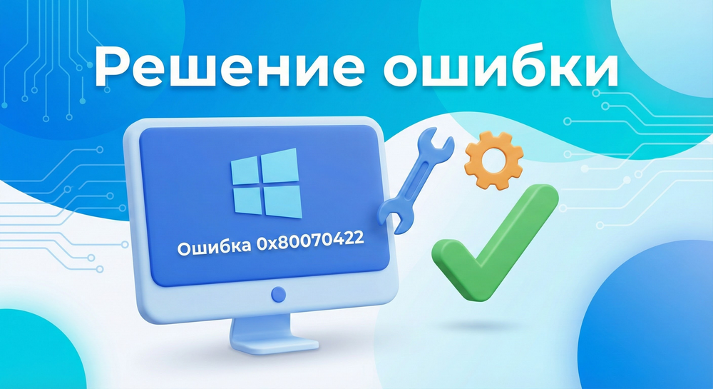 0x80070422 ошибка на Виндовс: Полное руководство по устранению