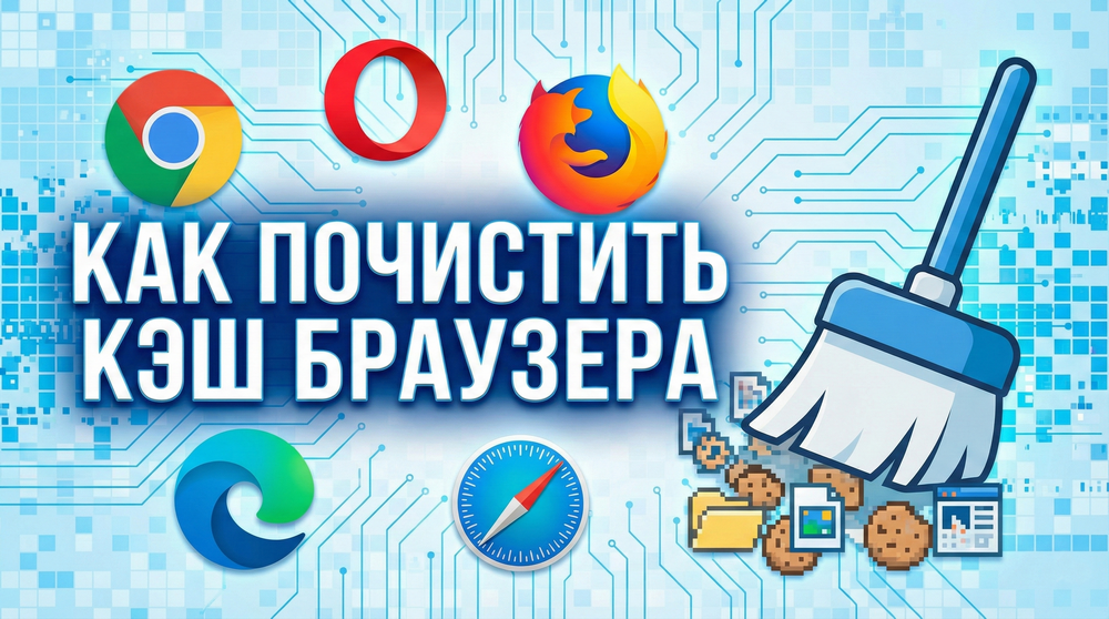 Как почистить кэш браузера на компьютере: полное руководство