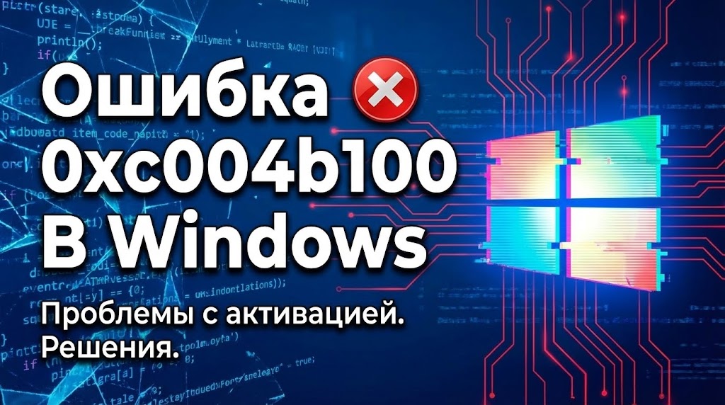 0xc004b100 ошибка на Виндовс: Пошаговое руководство по устранению
