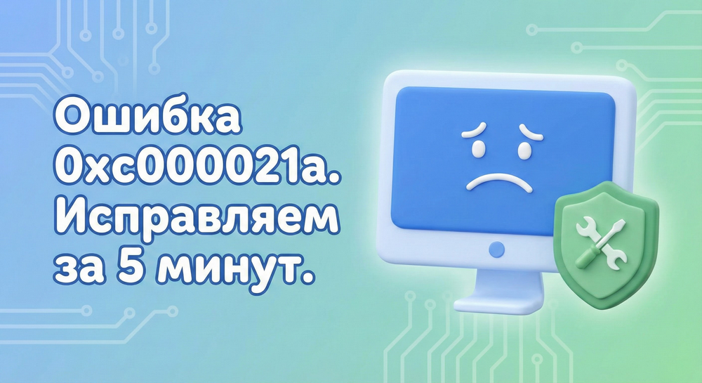 0xc000021a ошибка: Полное руководство по восстановлению работы системы