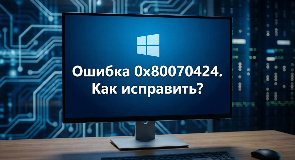 0x80070424 ошибка обновления: Полное руководство по исправлению