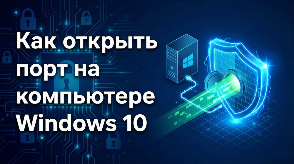 Как открыть порты на Windows 10 для игр и серверов: полный гайд