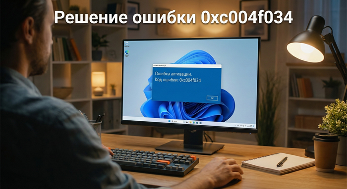 Ошибка 0xc004f034 при активации: Причины и решения проблемы