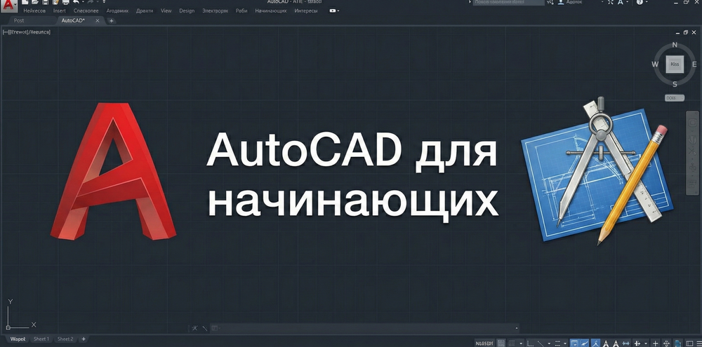 Основы работы в АвтоКад для начинающих: Первые шаги
