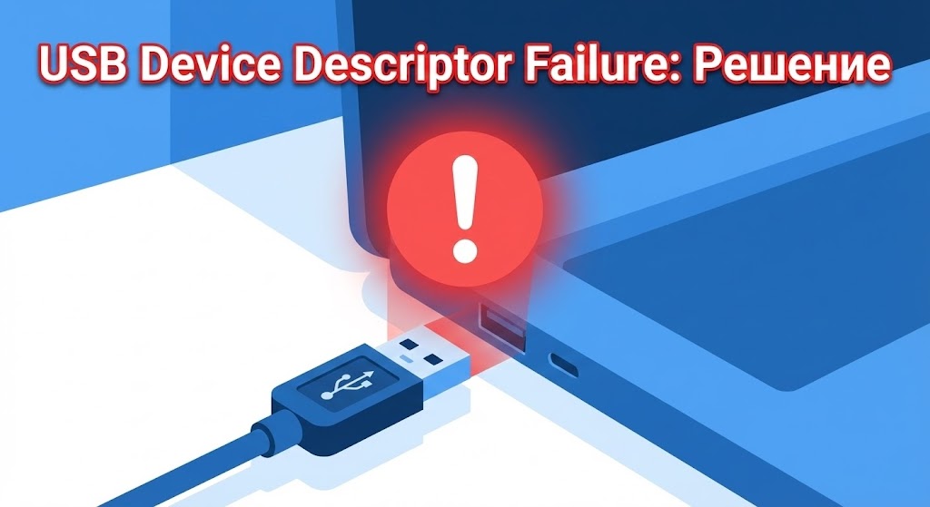 Сбой дескриптора USB устройства: Полное руководство по решению
