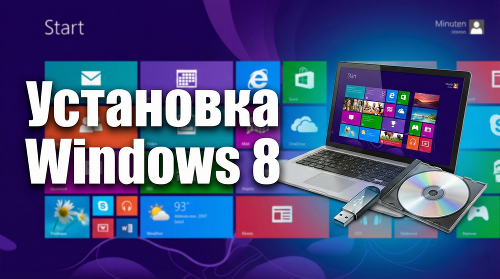 Как установить Виндовс 8.1 на ноутбук или ПК: Полное руководство