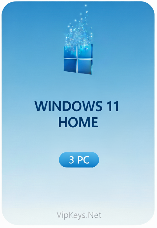 Купить Windows 11 Home (Домашняя) 3 ПК в VipKeys