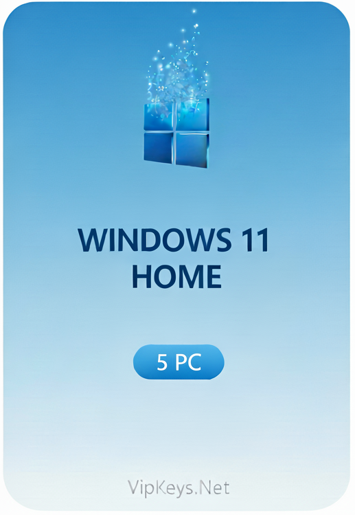 Купить Windows 11 Home (Домашняя) 5 ПК в VipKeys