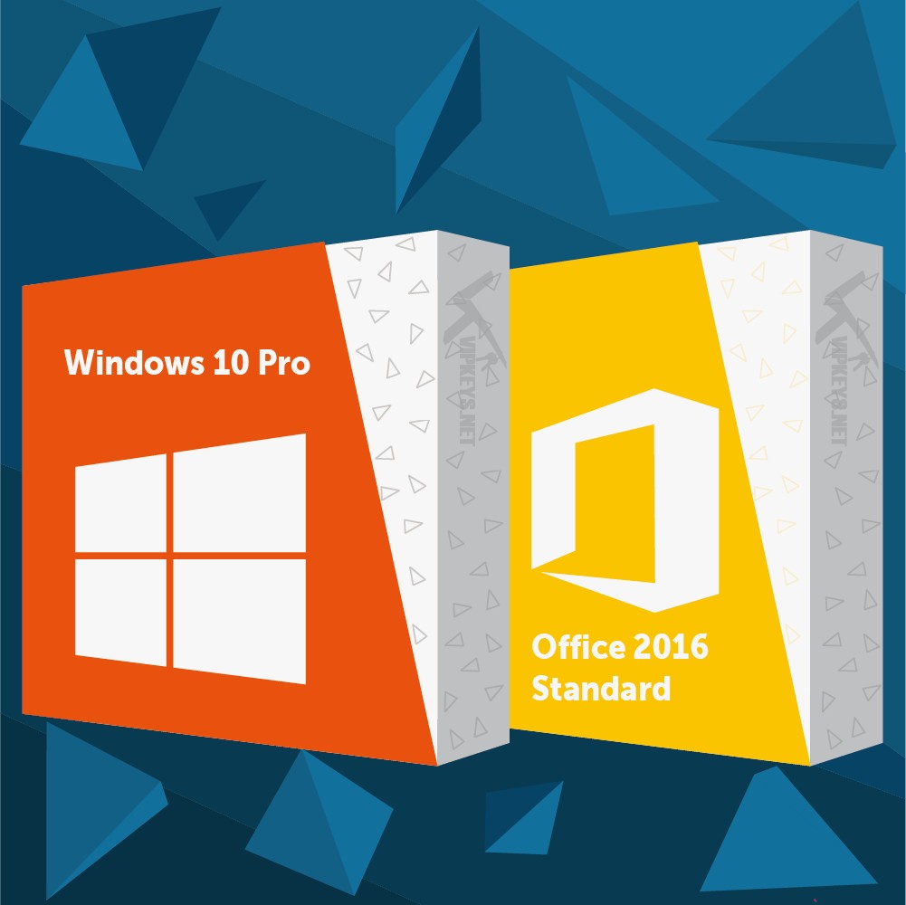 Купить Windows 10 Pro + Office 2016 Standard в VipKeys