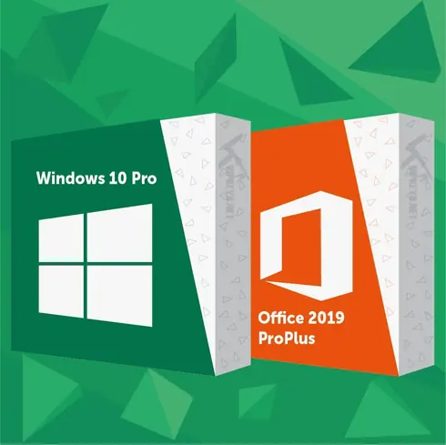 Windows 10 Pro + Office 2019 ProPlus