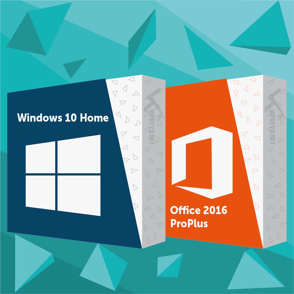 Купить Windows 10 Home + Office 2016 ProPlus в VipKeys