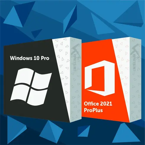 Windows 10 Pro + Office 2021 ProPlus