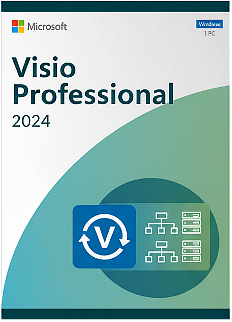 Visio Professional 2024 (Привязка к учетной записи)