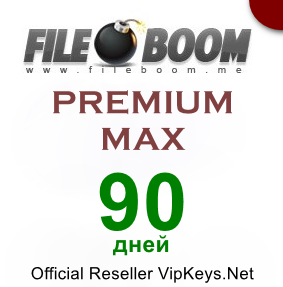 Купить FileBoom.Me Premium MAX 90 дней в VipKeys